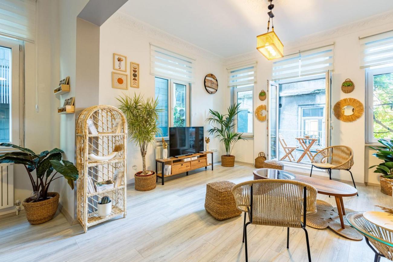 Apartament Exceptional Flat 1 Min To Metro & Galata Tower Stambuł Zewnętrze zdjęcie
